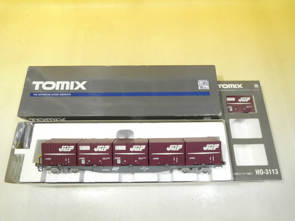 Yahoo!オークション -「tomix コキ107」(HOゲージ) (鉄道模型)の Yahoo!オークション -「tomix コキ107」(HOゲージ) (鉄道模型)の