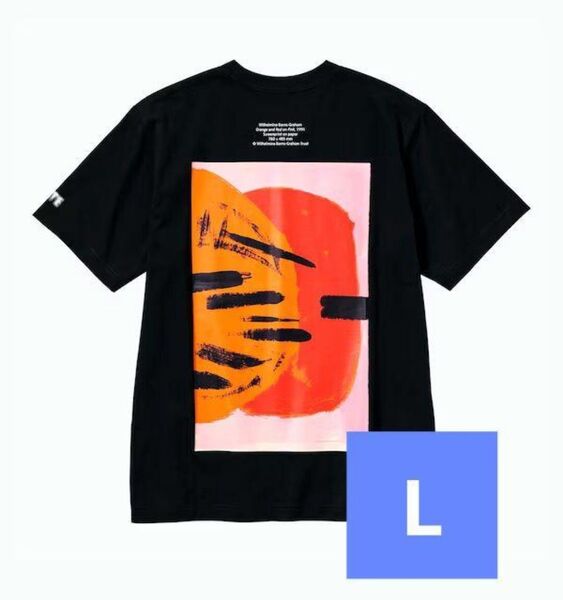 ユニクロ テート美術館 Lサイズ Tシャツ ブラック