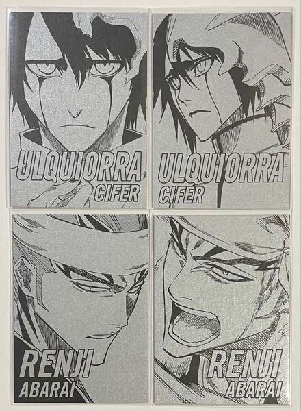 BLEACH シルバーカードコレクション ウルキオラ 阿散井恋次