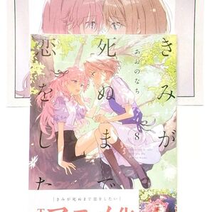 きみが死ぬまで恋をしたい 8巻 特典付き あおのなち シュリンク付き 2点セット
