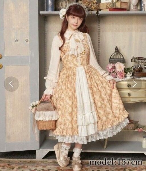 アクシーズファム kawaii クラシック ローズ ジャンスカ ワンピース
