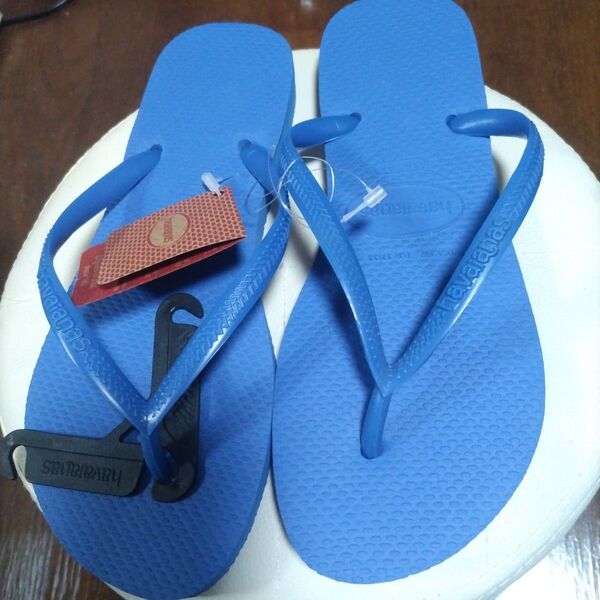 ハワイアナス havaianas サンダル スリム☆ブルースター