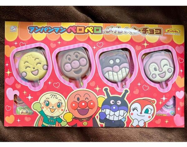 アンパンマン メルヘンチョコ バイキンマン ドキンちゃん ペロペロチョコ