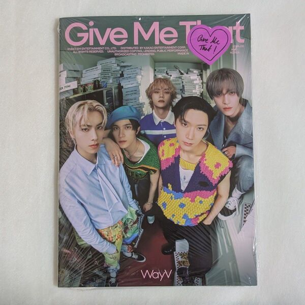 WayV Give Me That Photobook Ver.