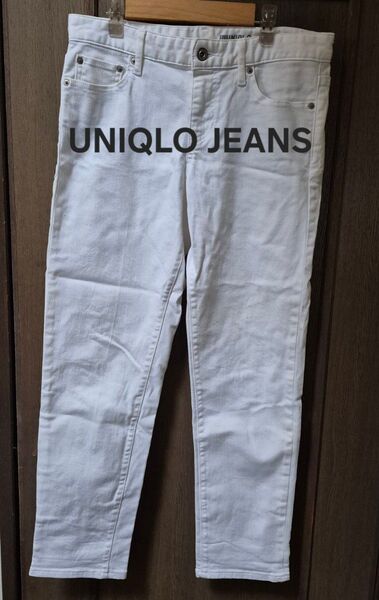 ユニクロジーンズ Size24(61㎝) 美品フィットスリムボーイフレンドUNIQLOJEANS ストレッチ デニム
