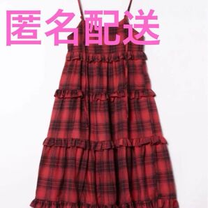 GORGE チェックティアードワンピース