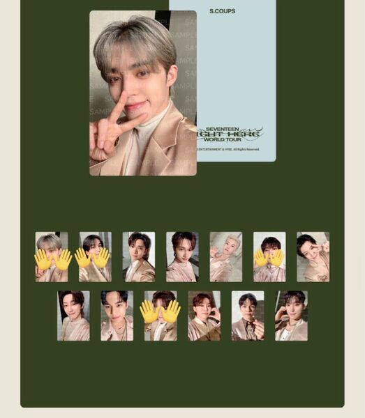 SEVENTEEN ジョシュア ジュン ホシ ウジ ミョンホ ミンギュ スングァン バーノン ディノ