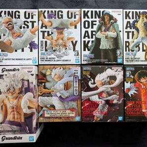 ★お買い得★KING OF ARTIST DXF BATTLE RECORD Grandista 7体 ルフィ ニカ クザン他