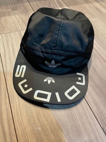 adidas キャップ リフレクティブ 5パネル 黒 ブラック