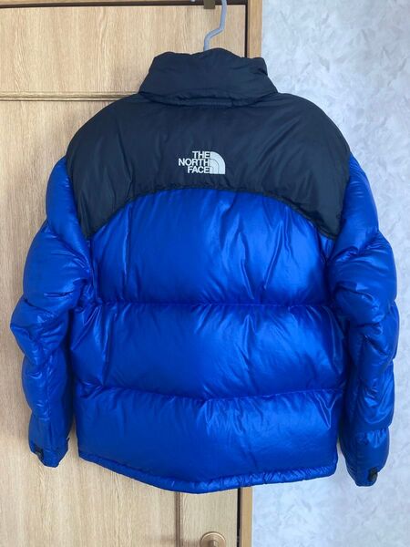 希少ブルーセンターロゴ ノースフェイス ヌプシ センターロゴ ND01001 US規格 700fill