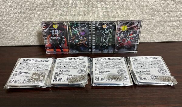 ドミノ風チャームコレクション 仮面ライダーファイズ ブラスター カイザ デルタ 555 ストラップ キーホルダー