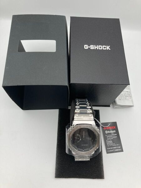 【新品未使用】 G-SHOCK CASIO 電波ソーラー GM-B2100D-1 AJF 生産完了