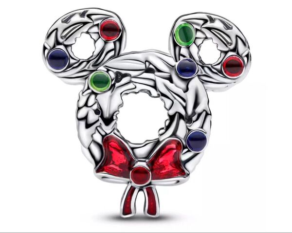 Pandora ディズニー ミッキー クリスマス限定 チャーム