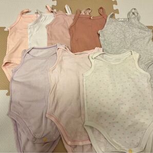H&M 肌着 ロンパース 75サイズ ユニクロ 70サイズ