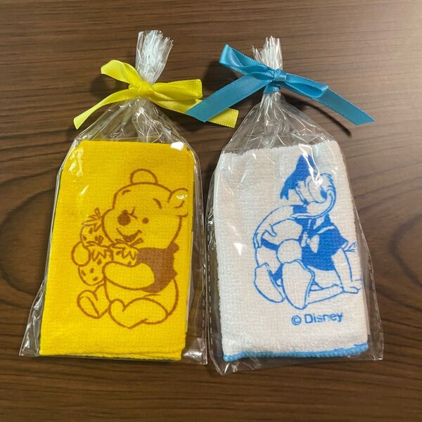 最終値下げ ディズニーハンカチセット Disney ディズニー ハンカチ ドナルド プーさん
