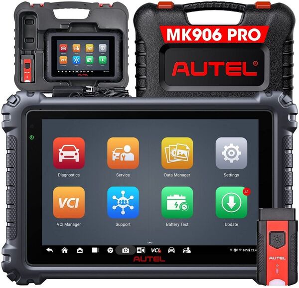 新品・日本語 Autel MK906Pro 診断機 OBD検査認定MaxiVCI V200 ECUオンラインコーディング OBD2