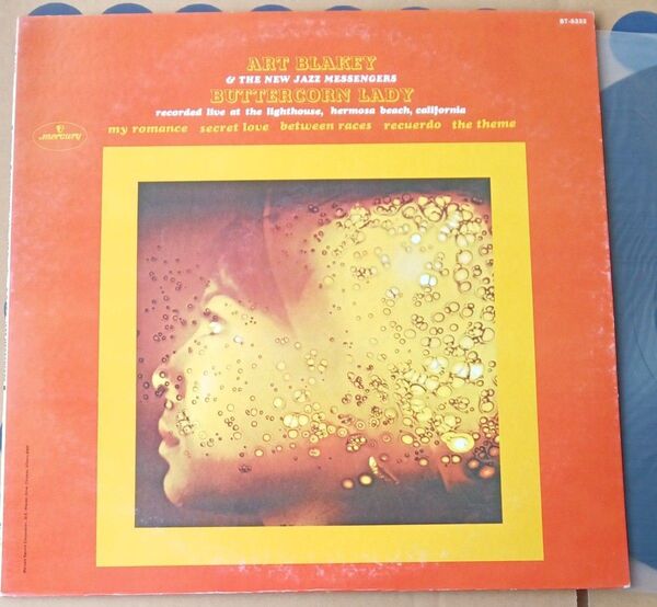 アートブレイキー ジャズメッセンジャーズ バターコーン・レディLP レコード