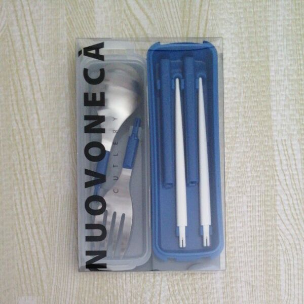 NUOVONECA CUTLERY ヌーバカトラリー 箸 スプーン フォーク ランチ お弁当 コンパクト タケヤ化学工業 組み立て