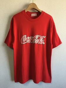【Coca Cola】Tシャツ LAサイズ 90s VINTAGE ロゴプリント 日本コカコーラ 