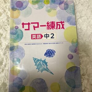 サマー練成 英語 中2 問題集 高校入試 高校受験