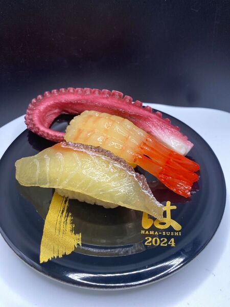 食品サンプル 握り寿司とタコ足