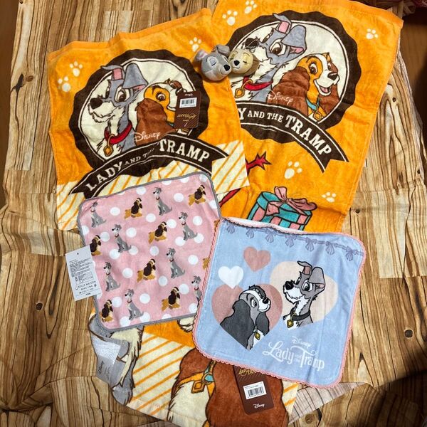 わんわん物語 タオル マグネットキーホルダー まとめ売り ディズニー