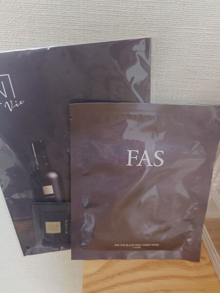 FASシートマスク&Norganicアイクリーム