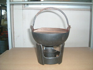 ya.. saucepan (16cm) portable cooking stove ( tree pcs attaching ) set used 