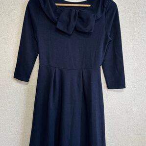 ARROW アロー M 襟付きワンピース 上品 シンプル オフィス 通勤 モテ