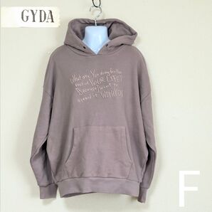 GYDA フーディ Fサイズ ジェイダ BIGスウェットパーカー レディース スウェット パーカー プルオーバーパーカー