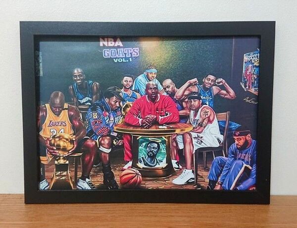 NBA レジェンド オールスター ポスター マイケル・ジョーダン B5サイズ