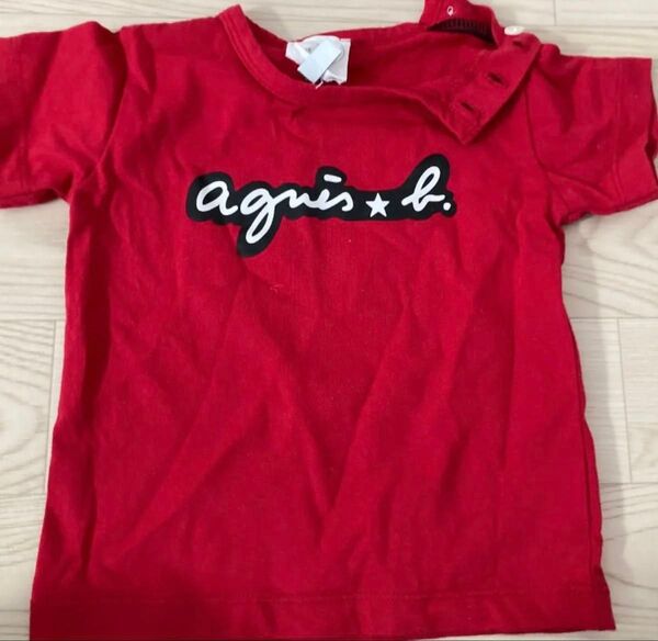 【未使用】アニエスベー アンファン 半袖Tシャツ