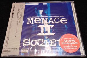 ポケットいっぱいの涙 サントラCD★国内帯・和訳　DJ Quik MC Eiht Spice 1 BDP UGK PETE ROCK G-RAP Menace II Society　レア！未開封CD