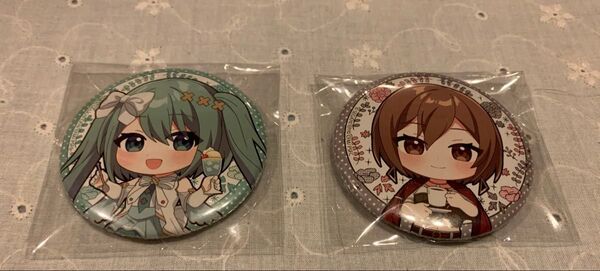 初音ミク MEIKO タワレコ 缶バッジ