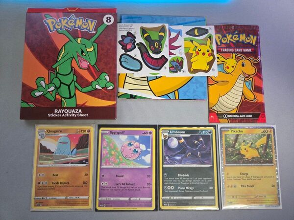 海外版 マック コラボ プロモセット ピカチュウ ブラッキー 他 ポケモンカード
