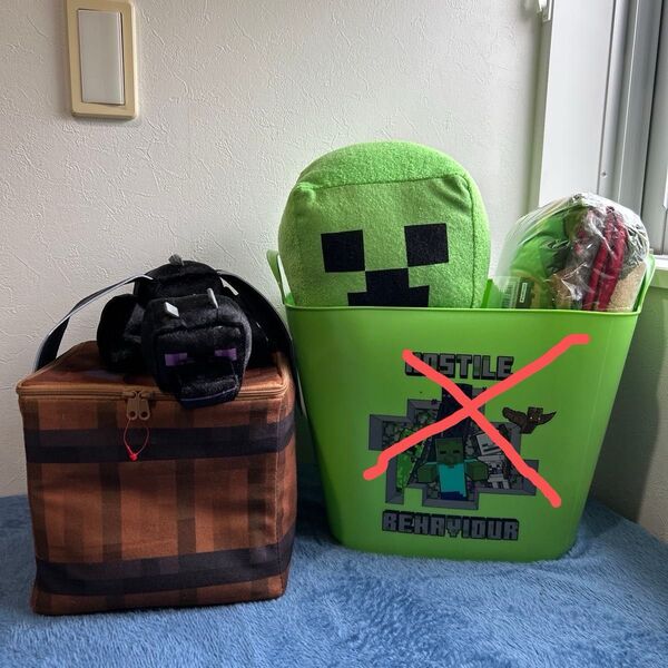 マインクラフトぬいぐるみ、ブランケット、その他