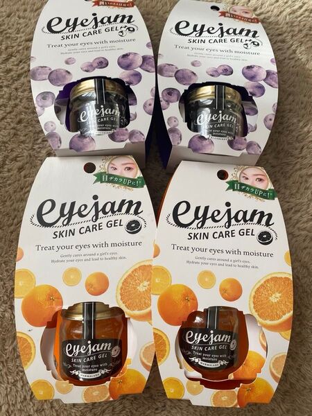 アイジャム eyejam スキンケアジェル 美容液 アイケア 4個セット