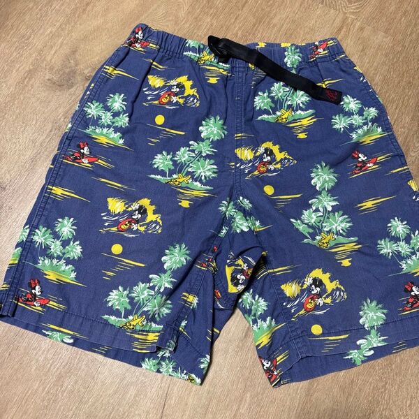 GRAMICCI DISNEYミッキー コラボ ハーフパンツ ショートパンツ S