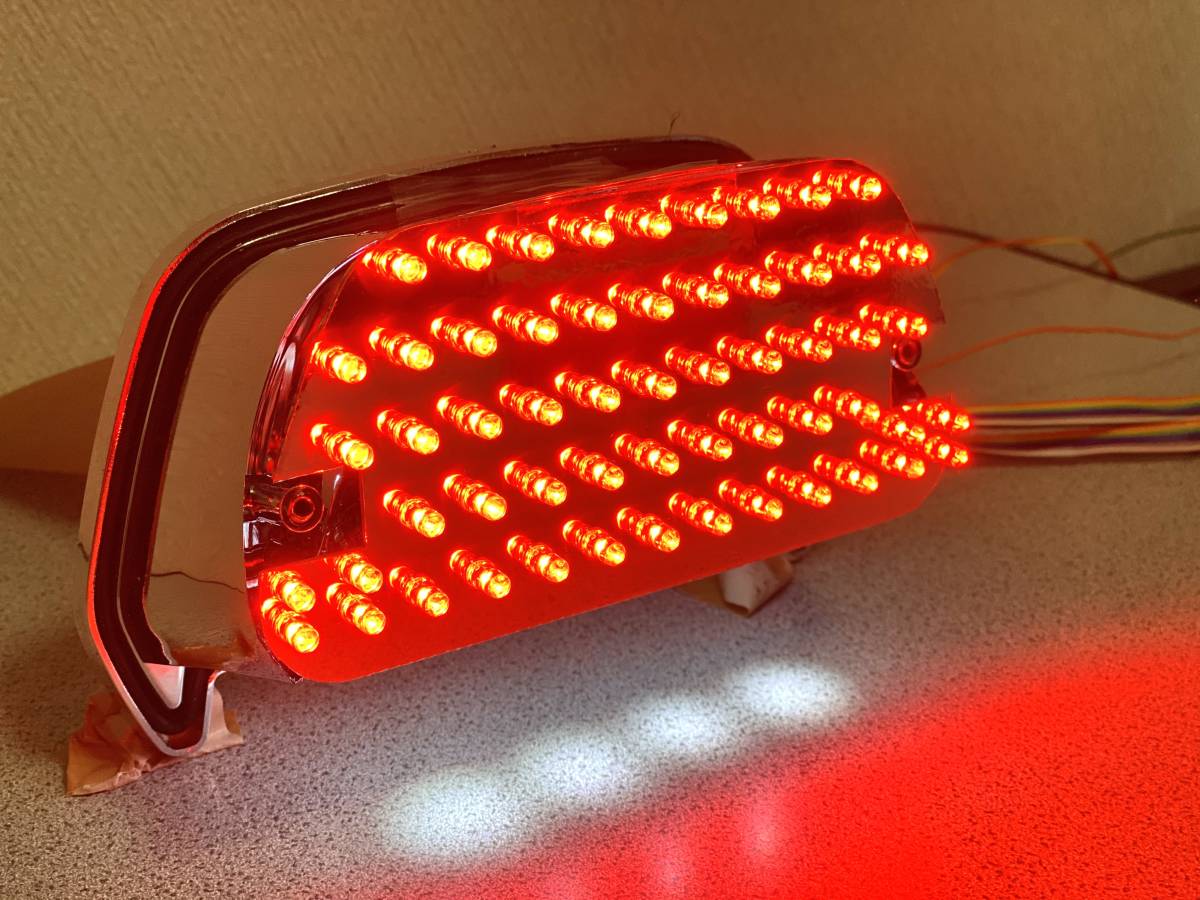 2021春の新作 ゼファー400 用 LED テールランプ スモーク 新品 asakusa