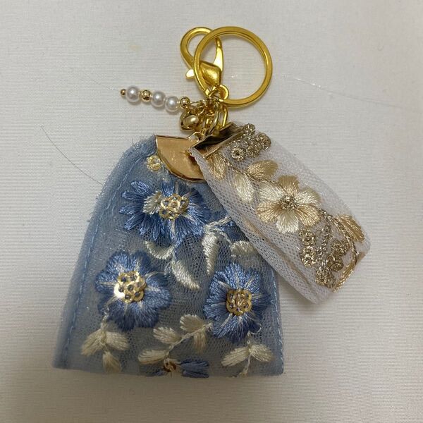 ハンドメイド インド刺繍チャーム