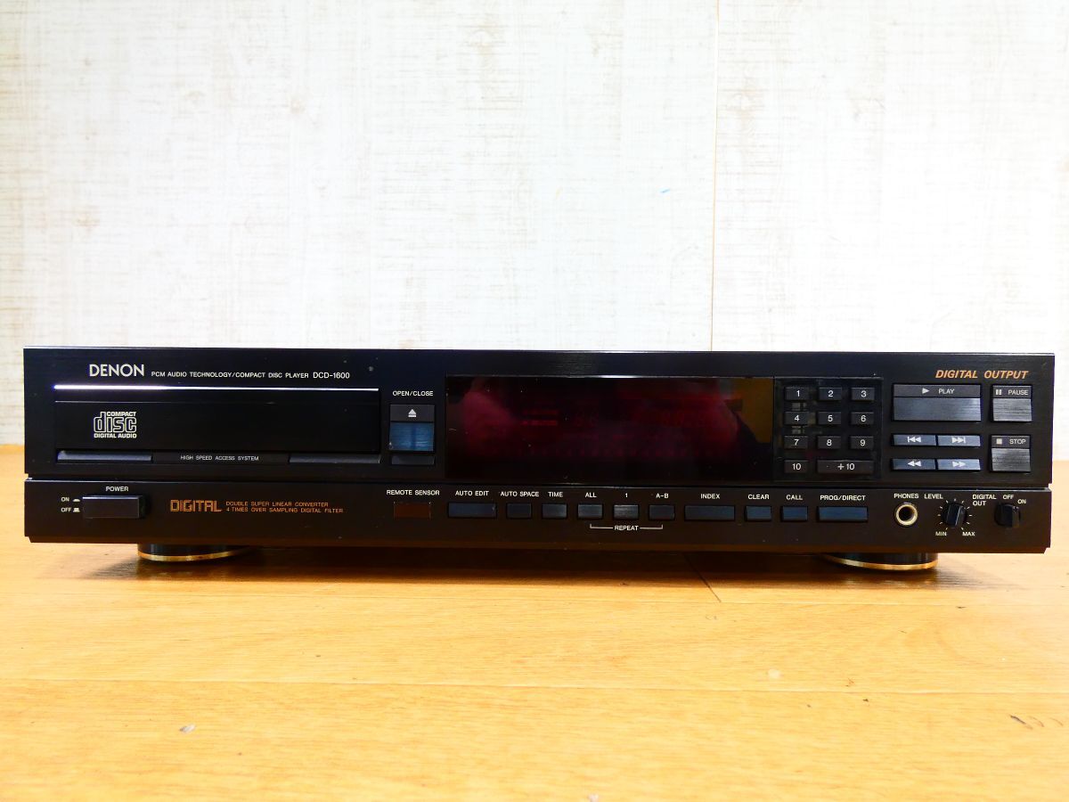 Yahoo!オークション -「denon dcd-1600」の落札相場・落札価格 Yahoo!オークション -「denon dcd-1600」の落札相場・落札価格