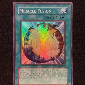 遊戯王 ミラクル・フュージョン ミラクルフュージョン Miracle Fusion 英語 北米 DR スーパー