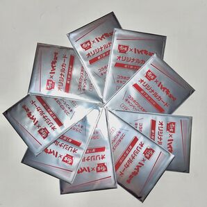 ハイキューすき家カード9枚×7枚 テイクアウト袋6枚