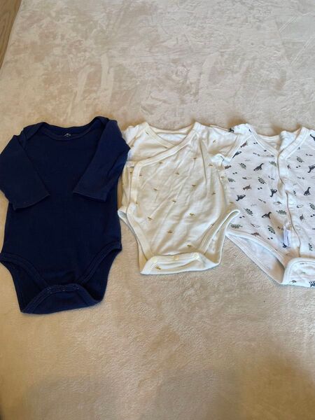 UNIQLO コンビ肌着 半袖 コンビ長袖 イオン 50〜60サイズ 新生児 あかちゃん 赤ちゃん