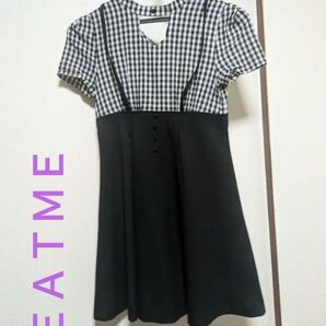 ギンガムチェック ワンピース イートミー Maison de FLEUR