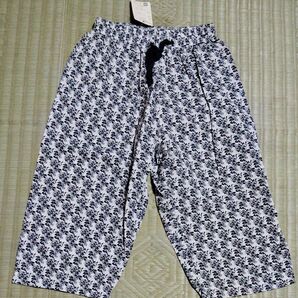 新品 ステテコ ハーフパンツ部屋着 パジャマ インナー スラックスハーフパンツ ズボン 男性 M ボトムス 未使用