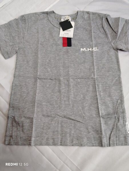 ミキハウス半袖Tシャツ グレー