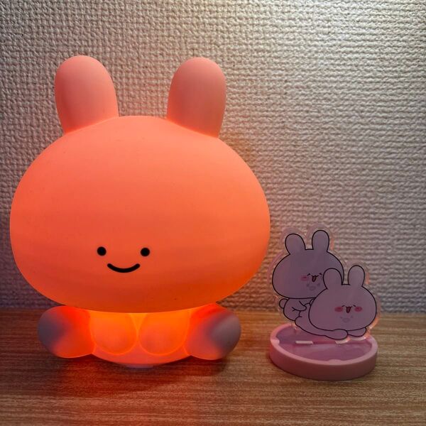 あさみみちゃん シリコーンライト アクリルスタンド スタンプ 二つセット