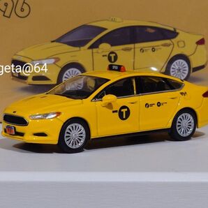 【新品未開封】 596model 1/64 Ford Fusion フュージョン タクシー【NYCTAXI】