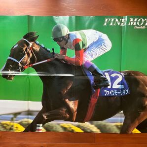 ファインモーション ポスター 競馬 サラブレ 雑誌 付録